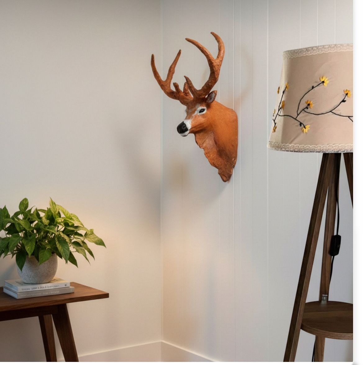 סדנת יצירת ראש אייל תלת מימד - Deer Head Sculpture Workshop