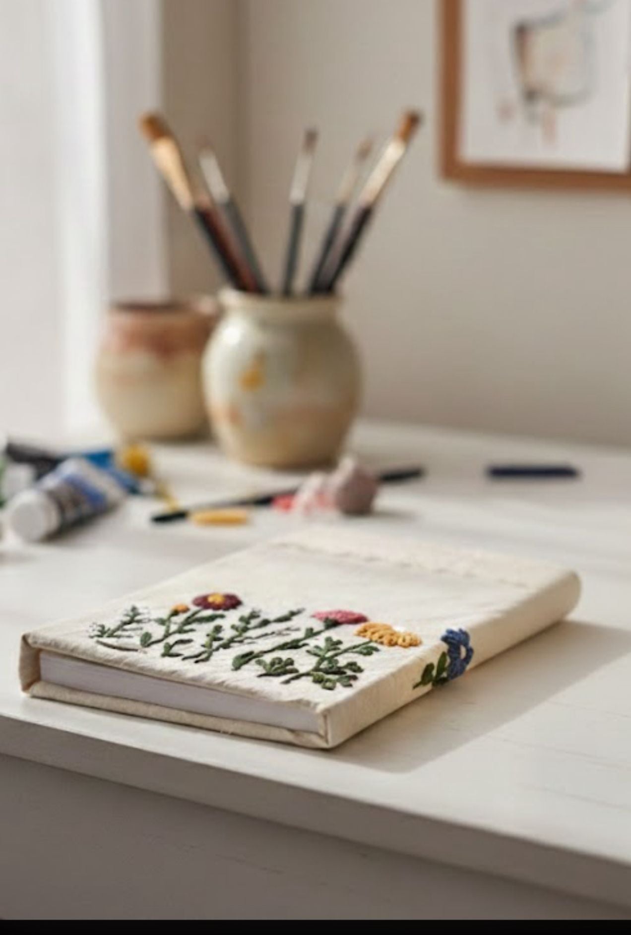 סדנת רקמה על מחברת - Embroidery Workshop