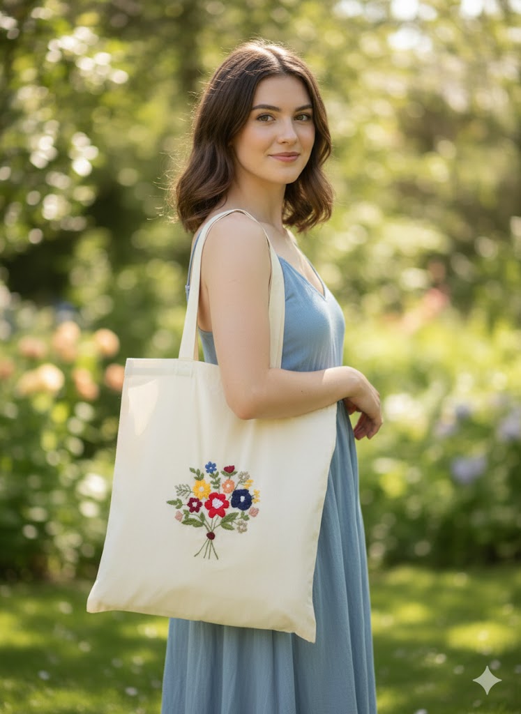 ערכת רקמה ביתית מלאה למתחילים - DIY Embroidery Kit